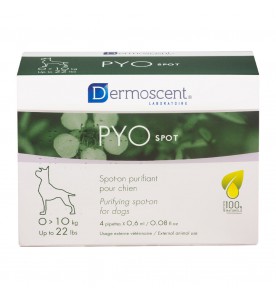 Dermoscent PYOspot Spot-on - 4 pipetten - 0 t/m 10 kg