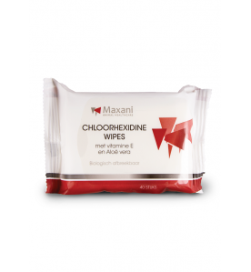 Maxani Chloorhexidine Doekjes met Vitamine E - 40 Doekjes