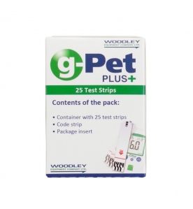 G-Pet Plus Glucoseteststrips - 25 strips