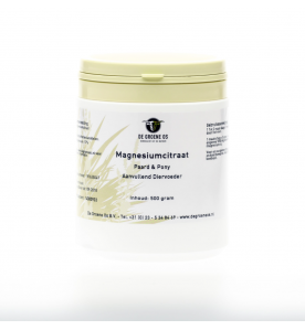 De Groene Os Magnesiumcitraat - 500 gram