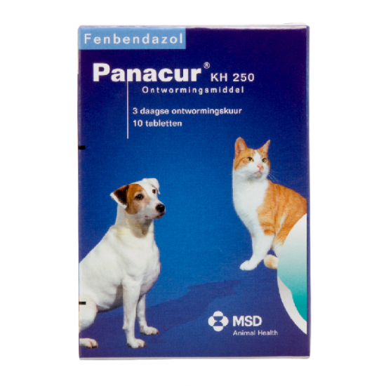 Panacur KH 250 - 10 tabletten