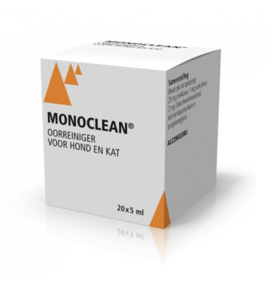 Monoclean Oorreiniger - 20 x 5 ml