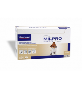 Milpro Kleine Hond - 24 tabletten