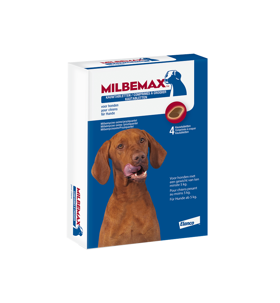 Milbemax Grote Hond Kauwtabletten