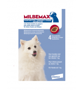 Milbemax Kleine Hond / Puppy Kauwtabletten