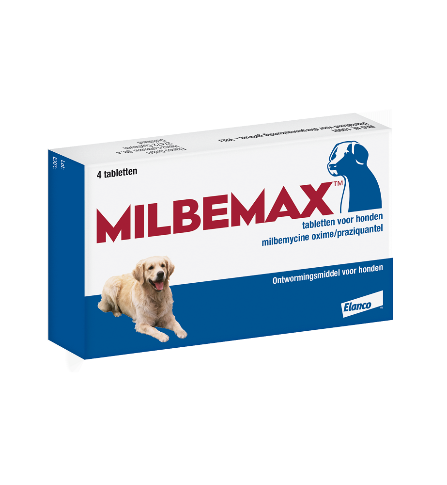 Milbemax Grote Hond (5 t/m 25 kg)