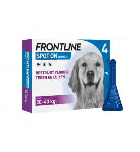 Frontline Spot-On L (20 t/m 40 kg) 4 pip