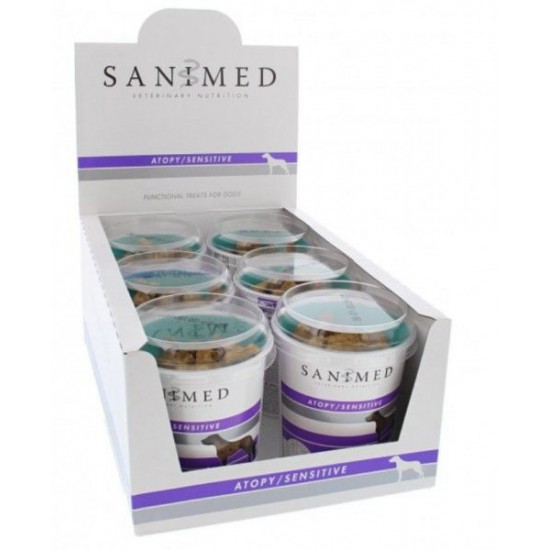 Sanimed Skin / Sensitive Treats 6 x 175 gram