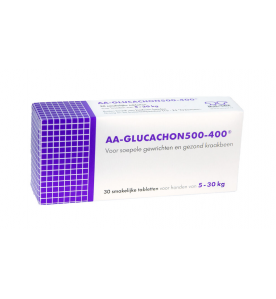 AA-Glucachon 500-400 (5 t/m 30 kg) - 30 tabletten