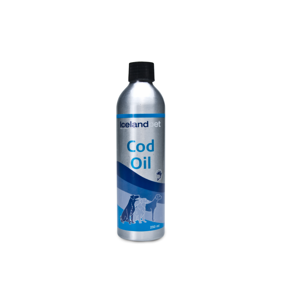 Iceland Pet Cod Oil (Kabeljauw omegaolie) 250 ml