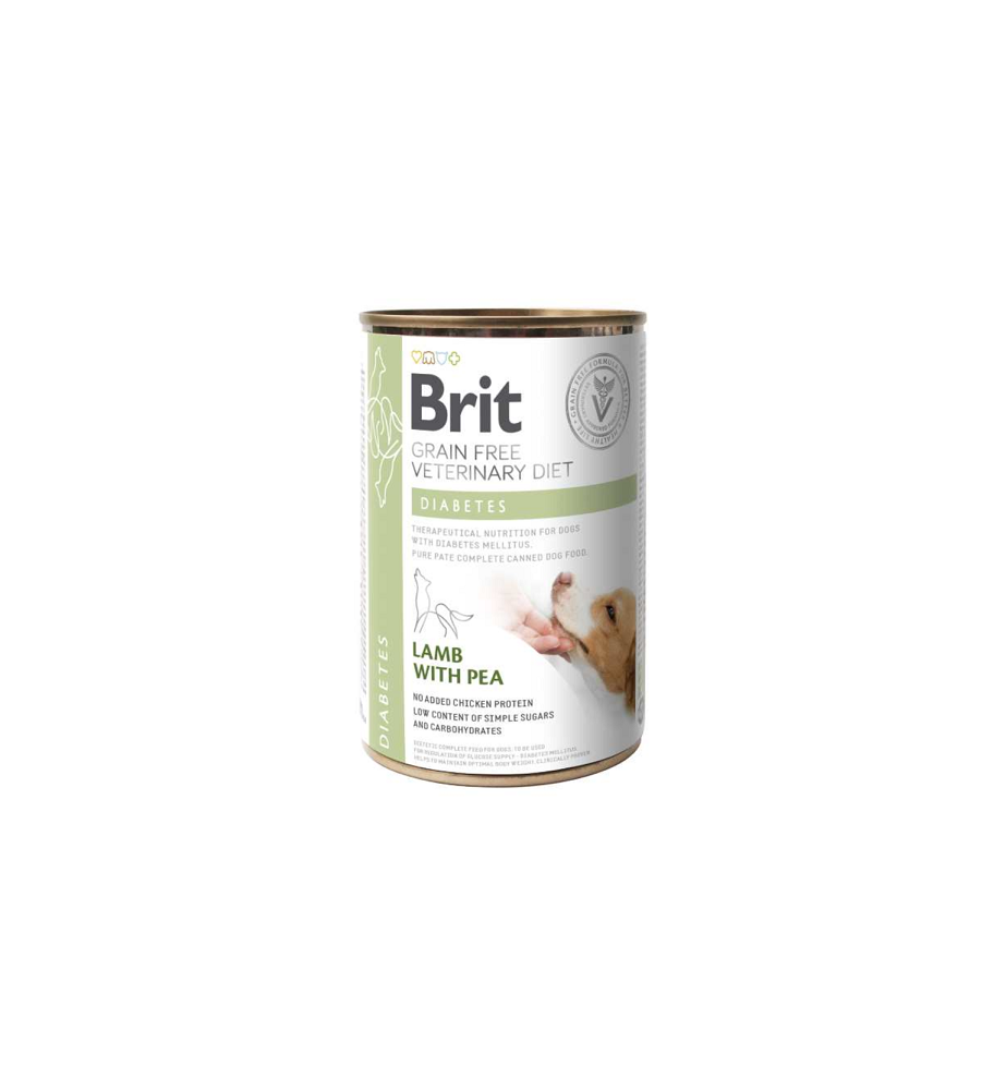 Brit Grain Free Veterinary Diet Diabetes Blik - 6 x 400 gram