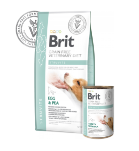 Brit Grain Free Veterinary Diet Struvite Blik - 6 x 400 gram