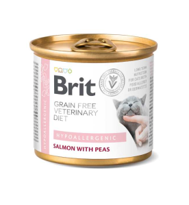 Brit Grain Free Veterinary Diet Hypoallergenic Blik - 6 x 200 gram