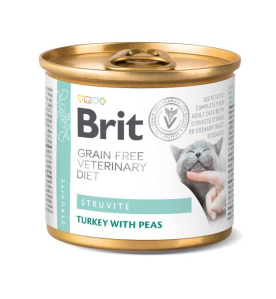 Brit Grain Free Veterinary Diet Struvite Blik - 6 x 200 gram