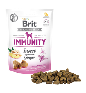 Brit Functional Snack Immunity Insect & Ginger - 150 gram