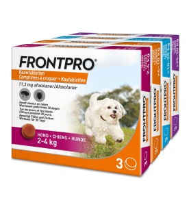 Frontpro 136 mg (25 t/m 50 kg) - 3 tabletten