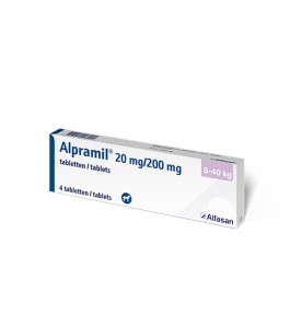 Alpramil Hond 20 mg / 200 mg (8 t/m 40 kg) - 4 tabletten