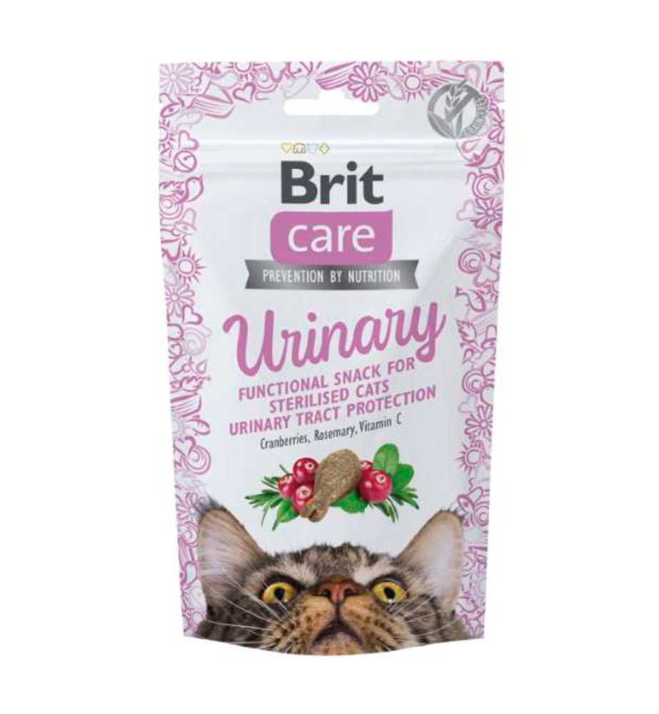 Brit Care Functional Snack Urinary Kat - 50 gram