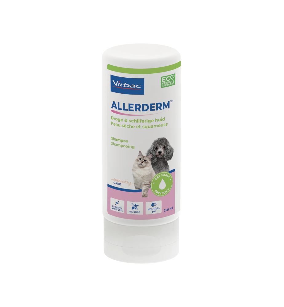 Allerderm Droge & Schilferige Huid Shampoo - 250 ml