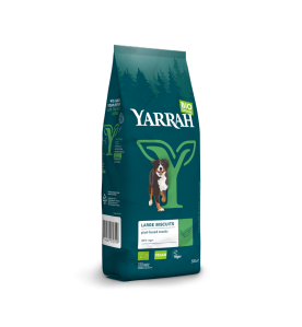 Yarrah Biologische Vega Hondenkoekjes voor Grotere Honden - 500 gram