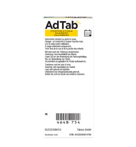 AdTab Hond (22 t/m 45 kg) - 3 tabletten