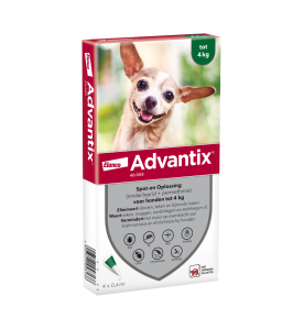 Advantix Kleiner dan 4 kg - 40/200