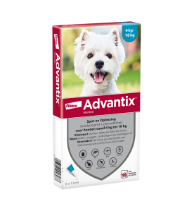 Advantix 4 t/m 10 kg - 100/500