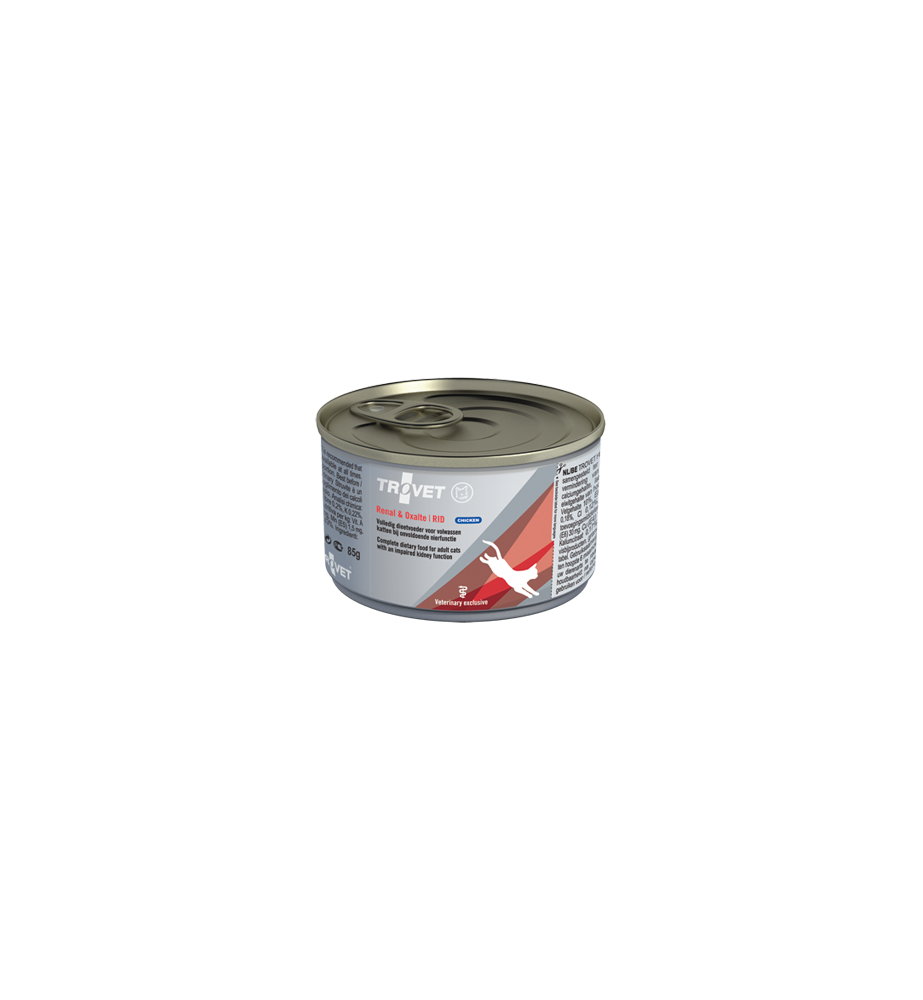 Trovet Renal & Oxalate RID Chicken Blik 24 x 85 gram